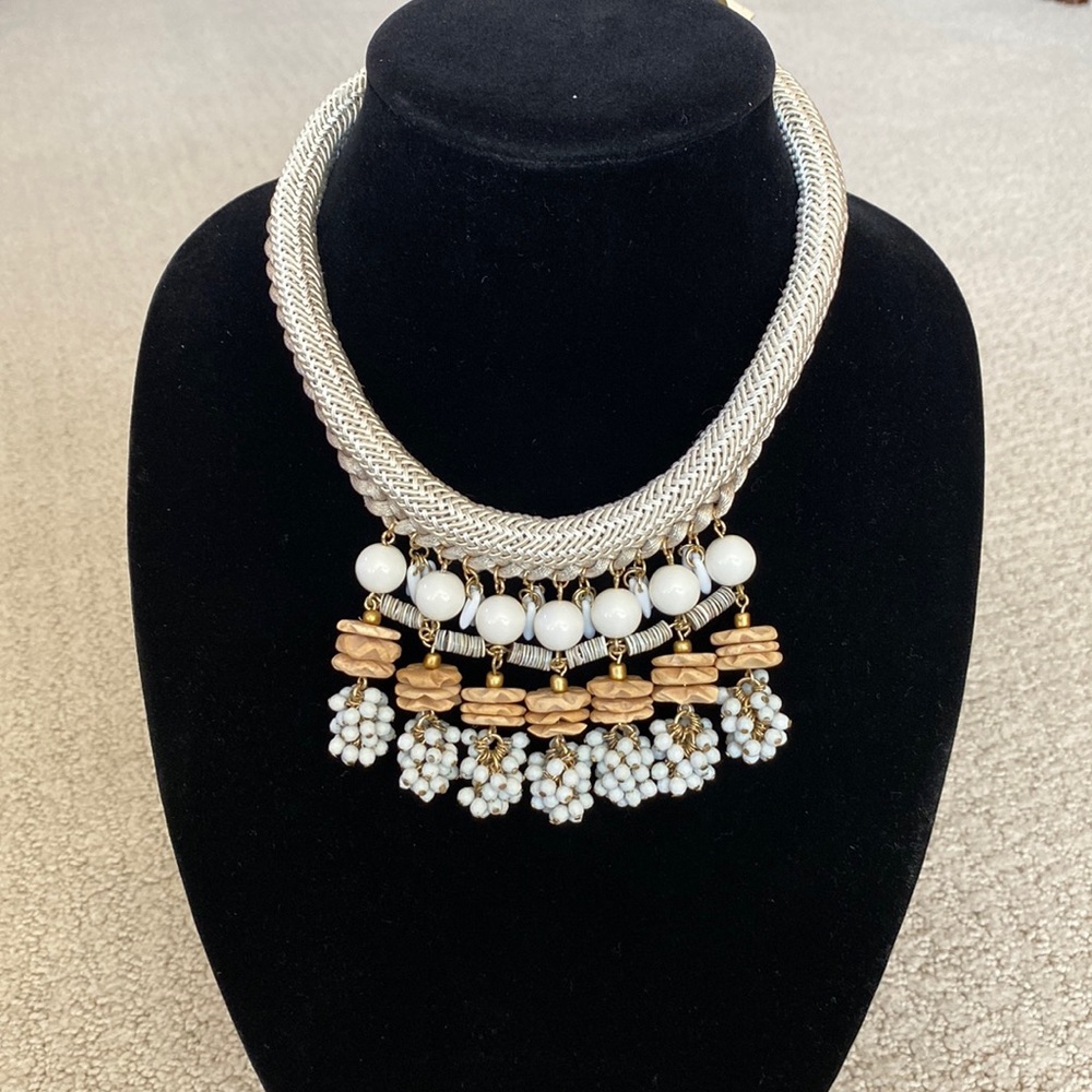 Garden Bib Necklace from Anthropologie
